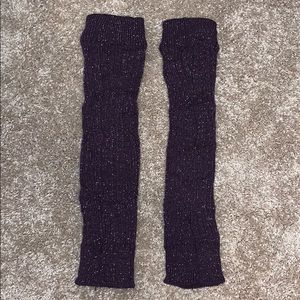 Deep Purple Leg Warmers